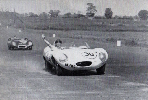 Victoire sur la Jaguar type D des Border Reivers